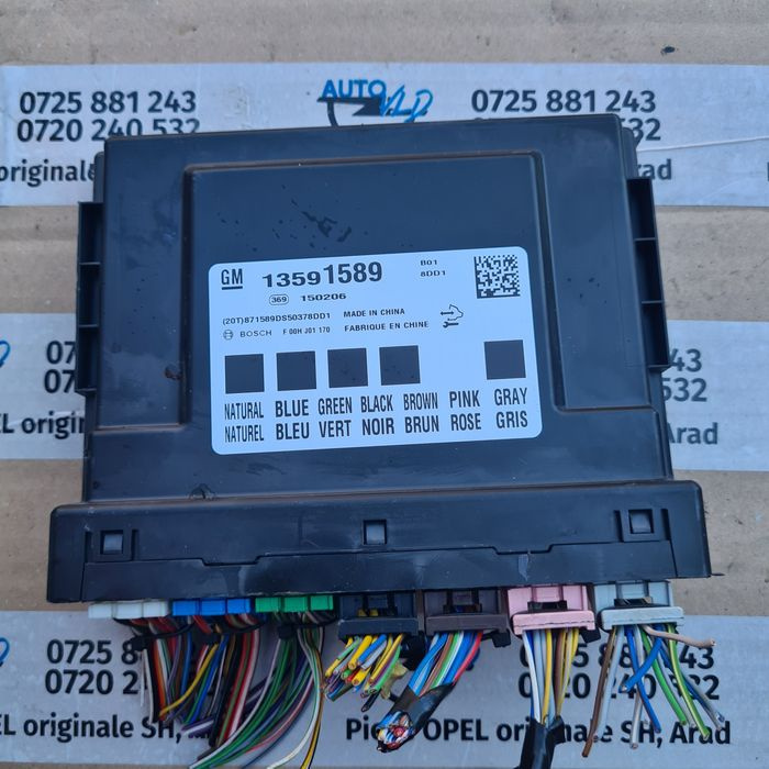 Modul BCM BSI confort 13591589 Opel Corsa E 2014-2019