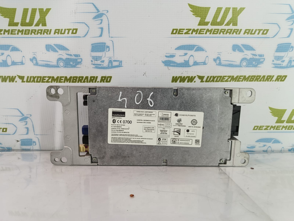 Modul bluethooth 8410-9257161-01 BMW Seria 3 E91 [facelift] [2008 - 2013] 2.0 d 184 cp N47D20C xDrive