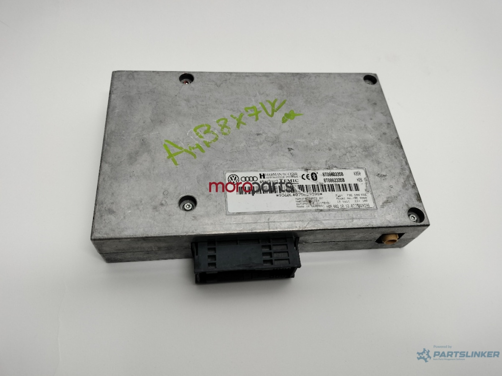 Modul Bluethooth AUDI A4 IV 8K2, B8 2007 - 2015 2.0 TDI CAGA, CJCA, CMEA, CMFA 8T0862335B
