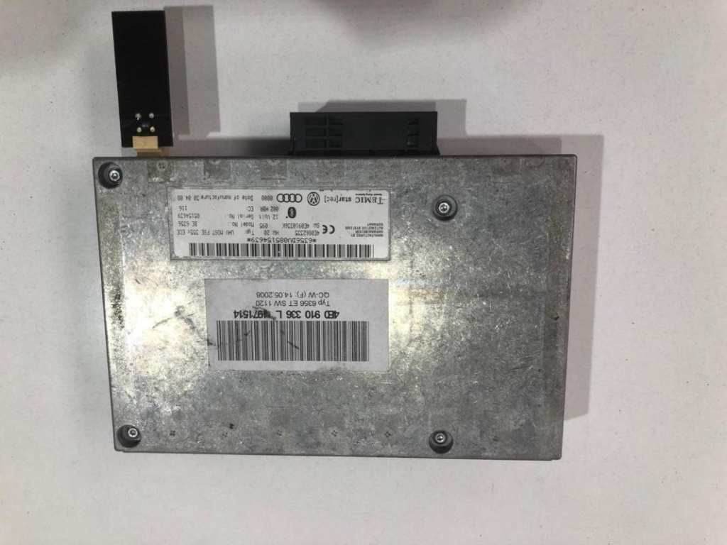 Modul bluetooth 4e0910336l Audi A4 B6 [2000 - 2005]