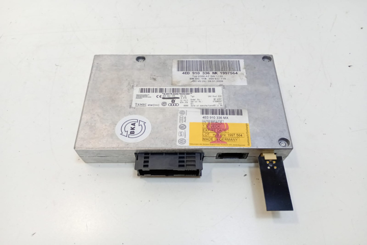 Modul bluetooth 4E0910336MX Audi A8 D3/4E [facelift] [2005 - 2007]