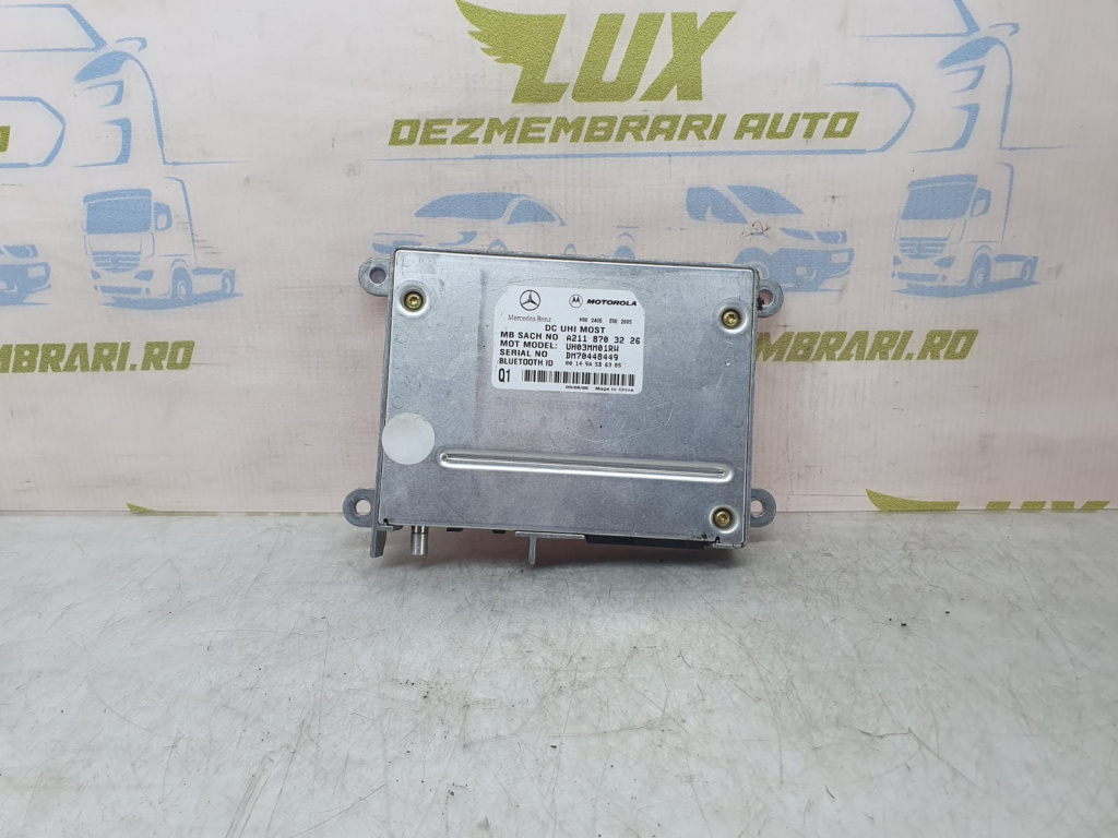 Modul bluetooth A2118703226 Mercedes-Benz E-Class W211/S211 [2002 - 2006]