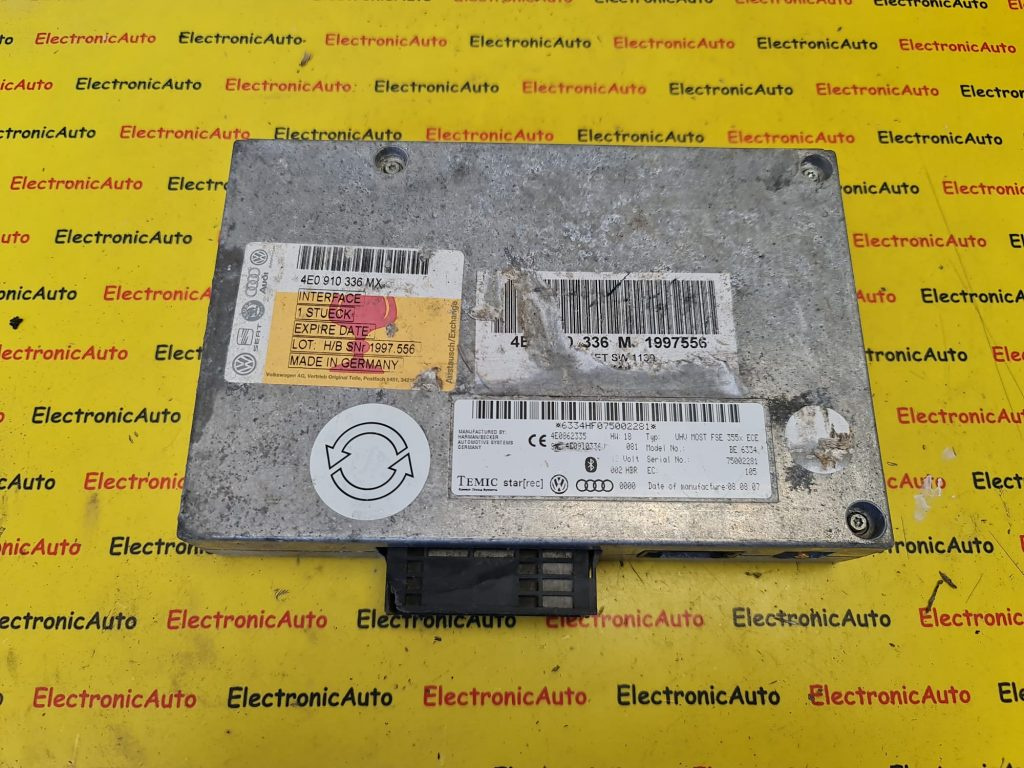 Modul bluetooth Audi 4E0910336J, 4E0862335