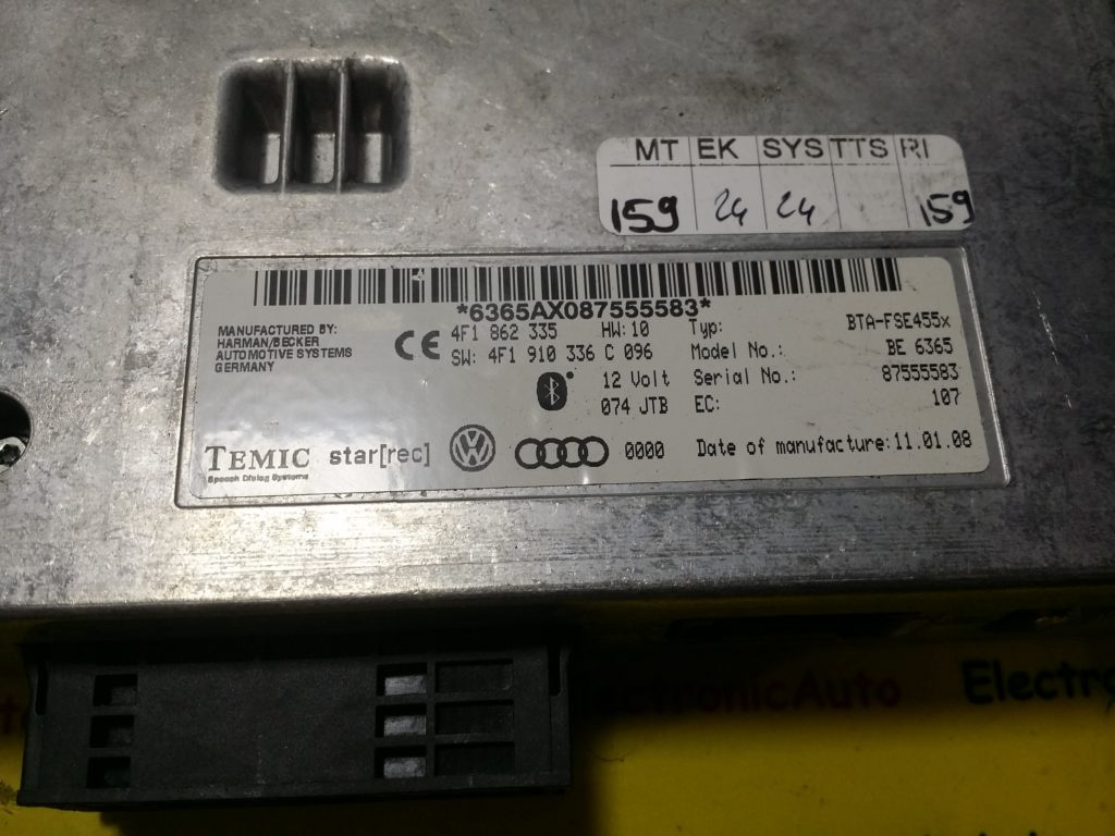 Modul bluetooth Audi 4F1910336C, 4F1862335