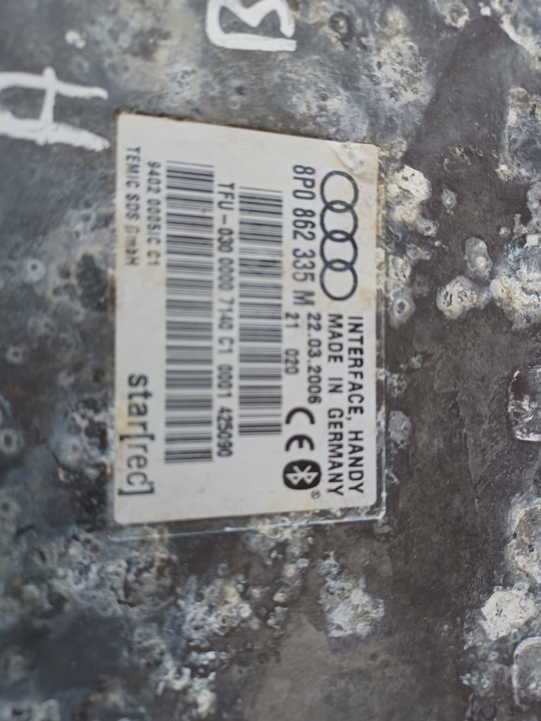 Modul bluetooth Audi A4 (2004-2008) [8EC, B7] 2.5 Motorina 2007, 8P0862335M