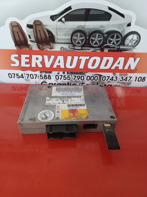 Modul bluetooth Audi A4 (2008-2011) [8K2, B8] 2.0 Motorina 2010, 4E0910336MX