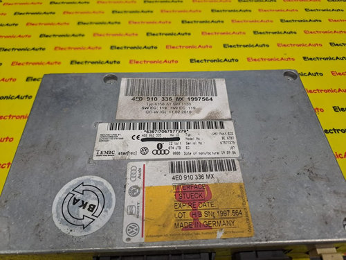 Modul bluetooth Audi A4 4E0910336MX, 4E0862335