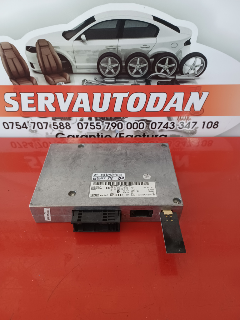 Modul bluetooth Audi A6 (2004-2011) [4F2, C6] 3.0 Motorina 2006, 4E0910336H