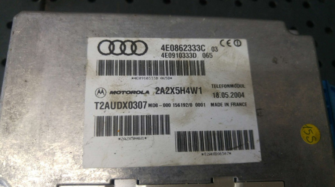 Modul bluetooth audi a8 d3 4e2 4e8 4e0862333c 4e0910333d t2audx0307