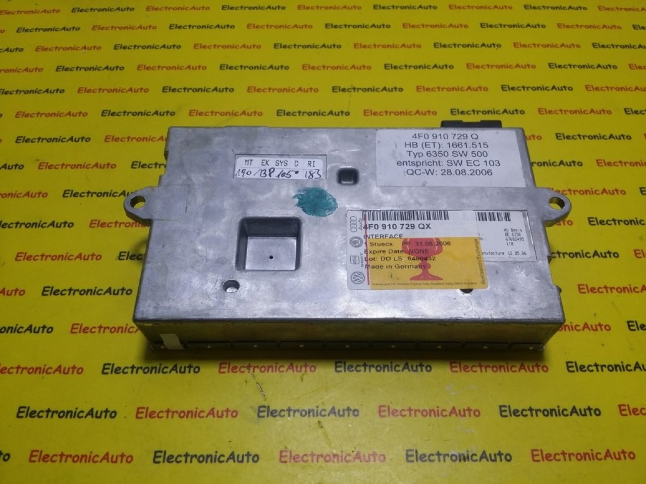 Modul Bluetooth Audi, Seat, Skoda, VW, 4F0910729QX