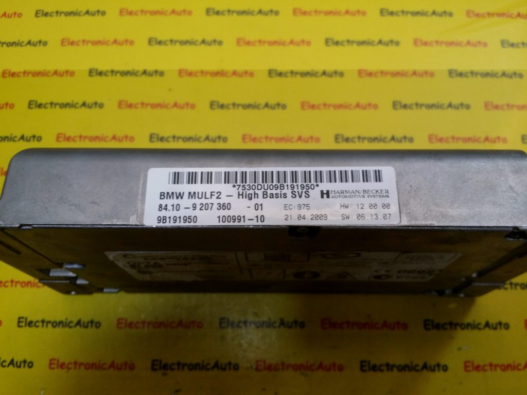 Modul Bluetooth BMW, 84109207360, 9B191950, 10099110
