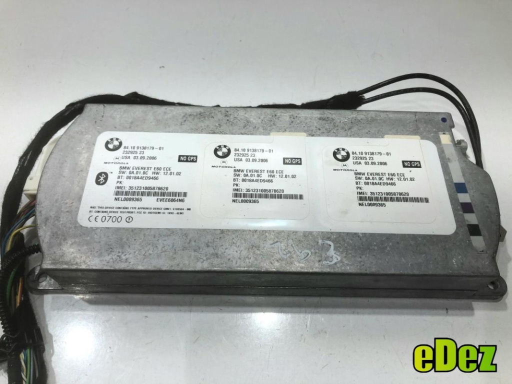 Modul bluetooth BMW Seria 3 (2006-2012) [E92] 9138179