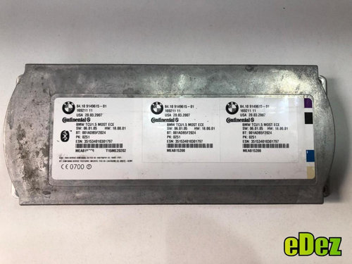 Modul bluetooth BMW Seria 7 (2001-2008) [E65, E66] 9149615 01