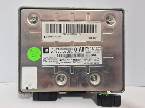 Modul bluetooth car kit handsfree Opel Astra J 2009-2012 13313328 AB