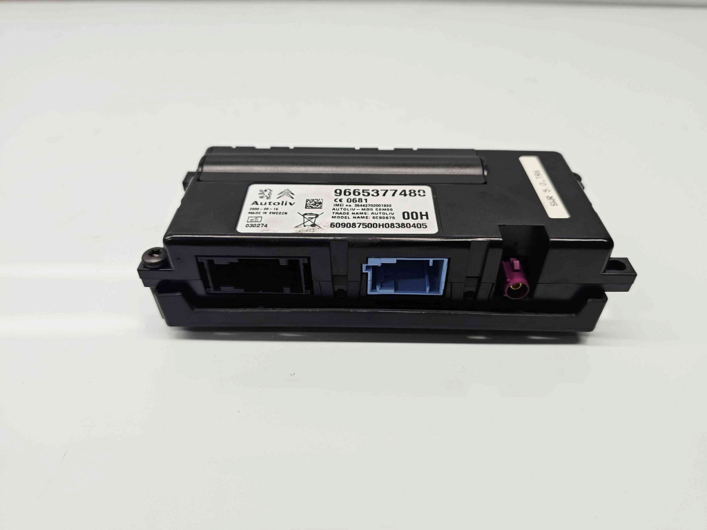 Modul bluetooth Citroen C5 (III) [Fabr 2008-2017] 9665377480