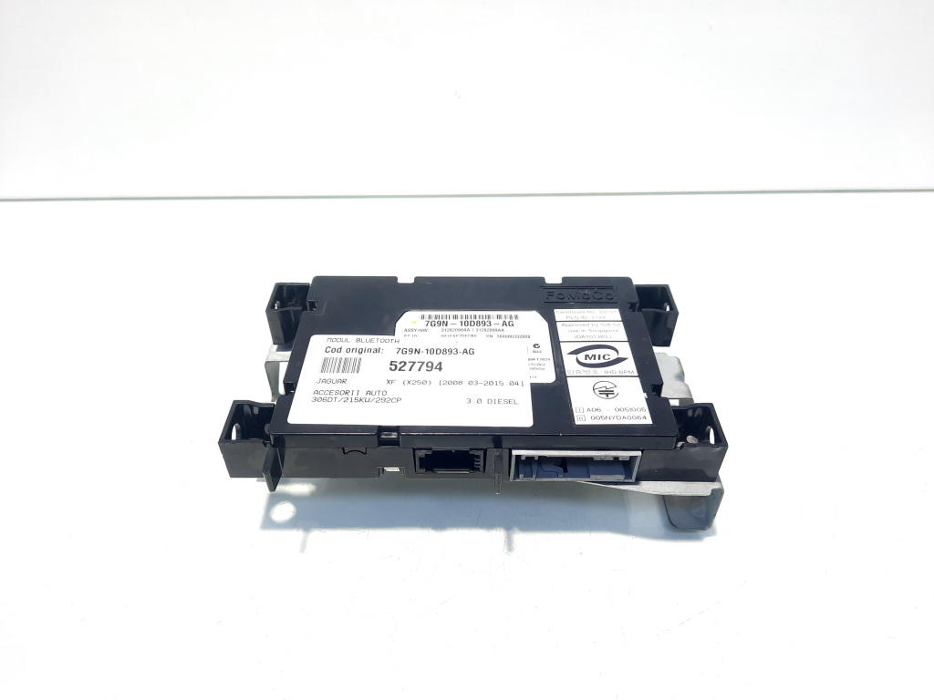 Modul bluetooth, cod 7G9N-10D893-AG, Jaguar XF (X250) (id:527794)