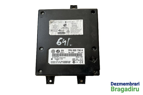 Modul Bluetooth Cod: 7P6035730K Seat Leon 2 1P [facelift] [2009 - 2012] Hatchback 5-usi 1.6 TDI MT (...