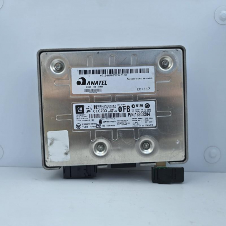 Modul bluetooth comanda telefon hands free Opel Astra J Facelift 2012-2018 13353284 FB