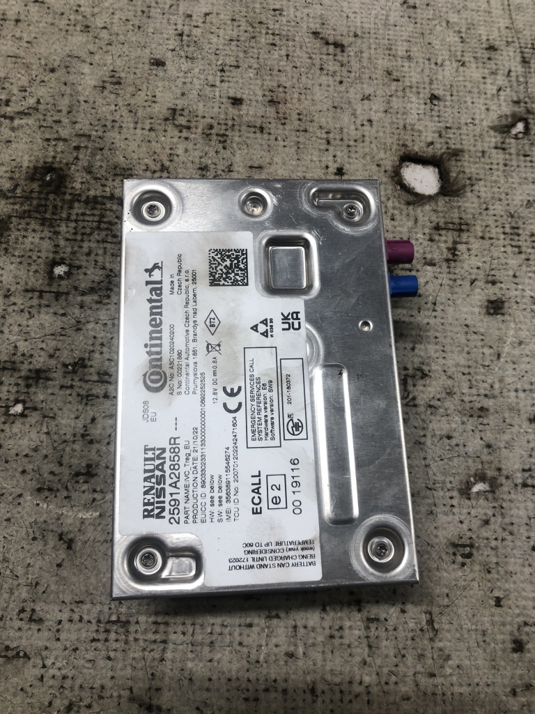 Modul bluetooth Dacia Sandero 3 1.0 Benzina 2022, 2591A2858R