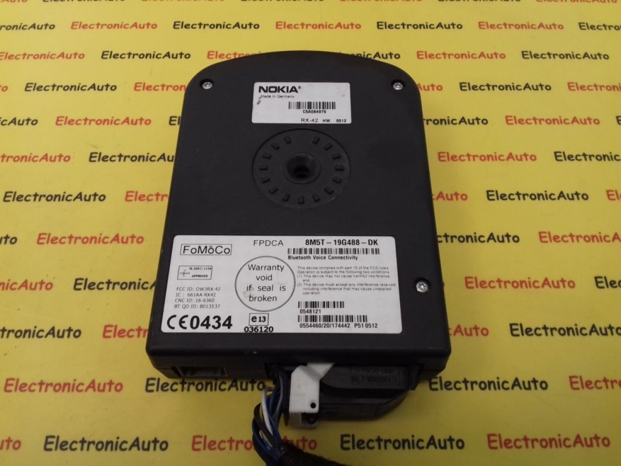 Modul Bluetooth Ford Fiesta 5, 8M5T19G488DK