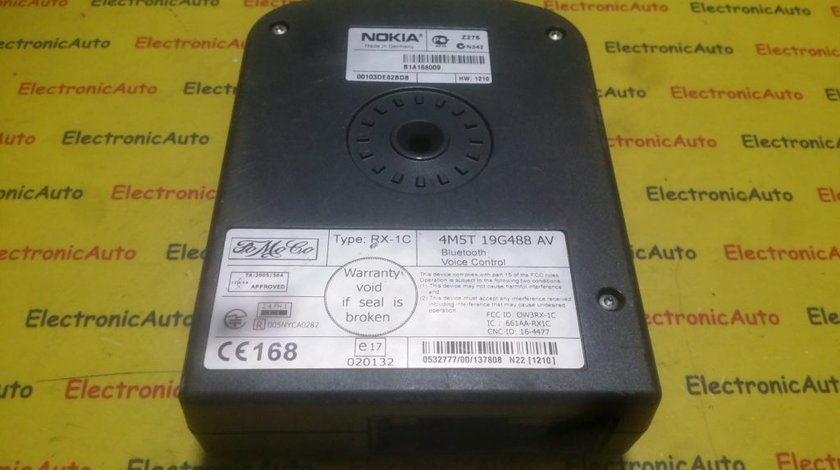 Modul Bluetooth Ford Focus 4M5T19G488AV, 4M5T 19G488 AV