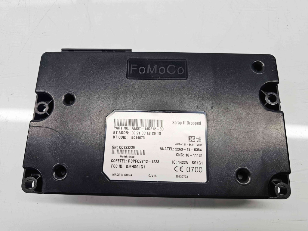 Modul bluetooth Ford Grand C-Max (CB7) [Fabr 2010-2015] AM5T-14D212-ED