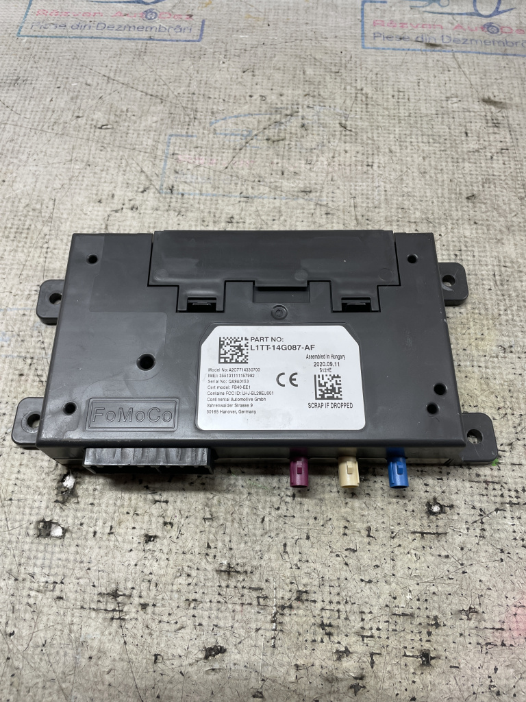Modul bluetooth Ford Puma 1.0 Benzina 2021, L1TT14G087AF