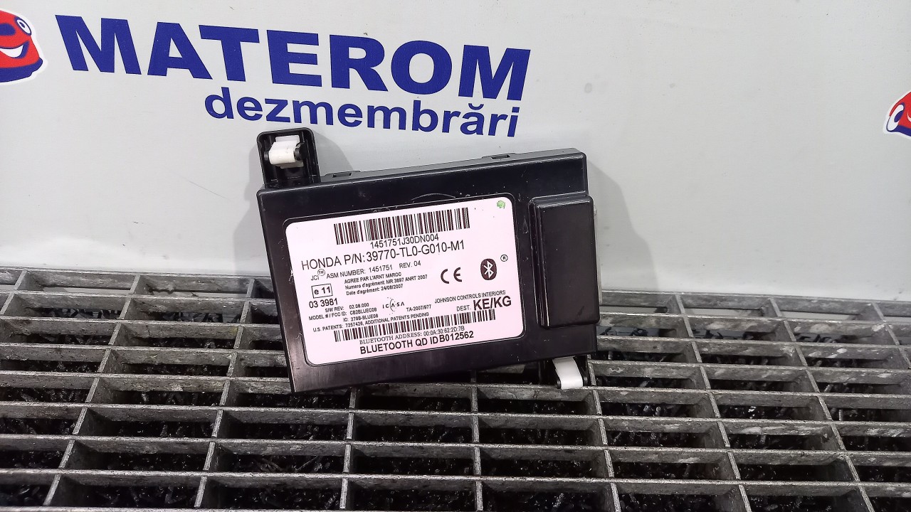 MODUL BLUETOOTH HONDA ACCORD ACCORD - - (2008 2012)