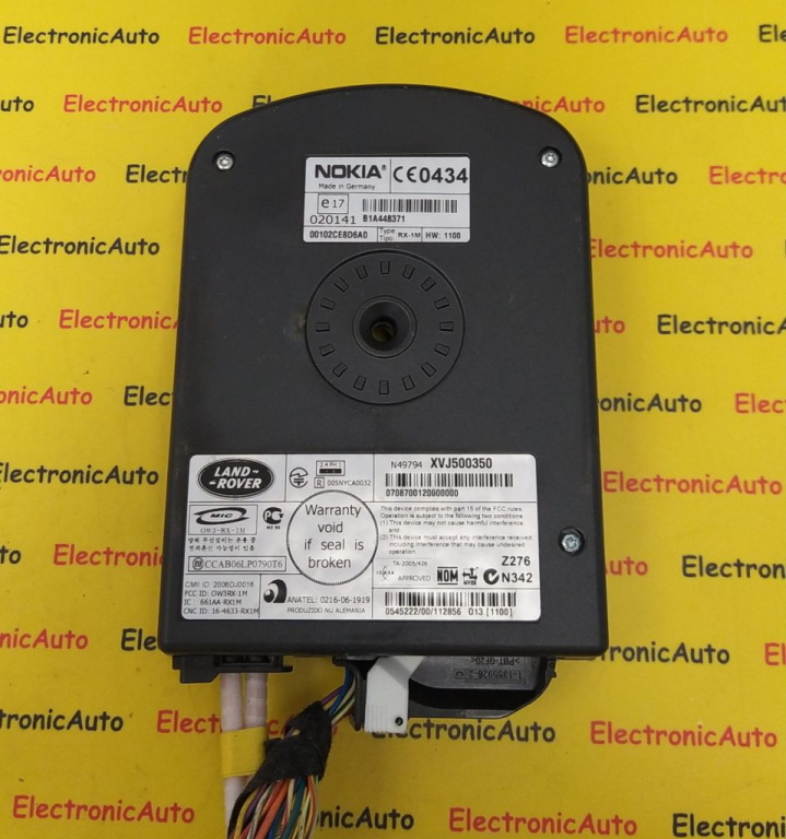 Modul Bluetooth Land Rover, XVJ500350, 0216061919