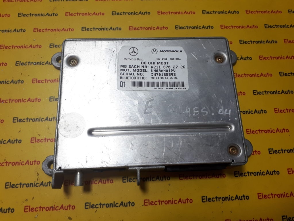 Modul bluetooth Mercedes A2118702726, UH03MM01PV,