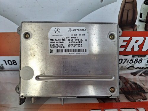 Modul bluetooth Mercedes-Benz C-Class (2001-2007) [W203] 2.2 Motorina 2003, A2118703226
