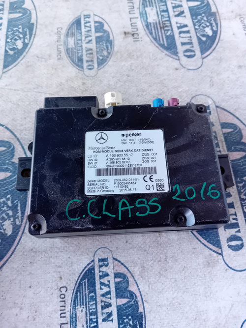 Modul bluetooth Mercedes C-Class 2016, A1669005517