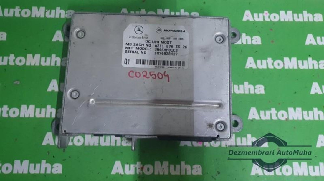 Modul bluetooth Mercedes CLS (2004-2010) [C219] a2118705526