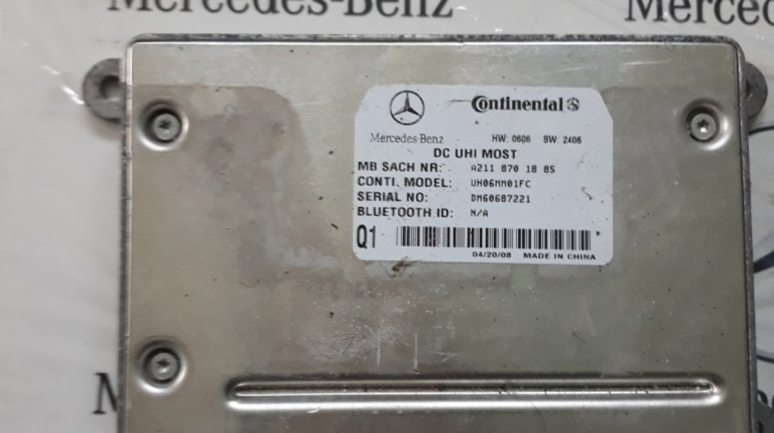 Modul bluetooth mercedes cod A2118701885