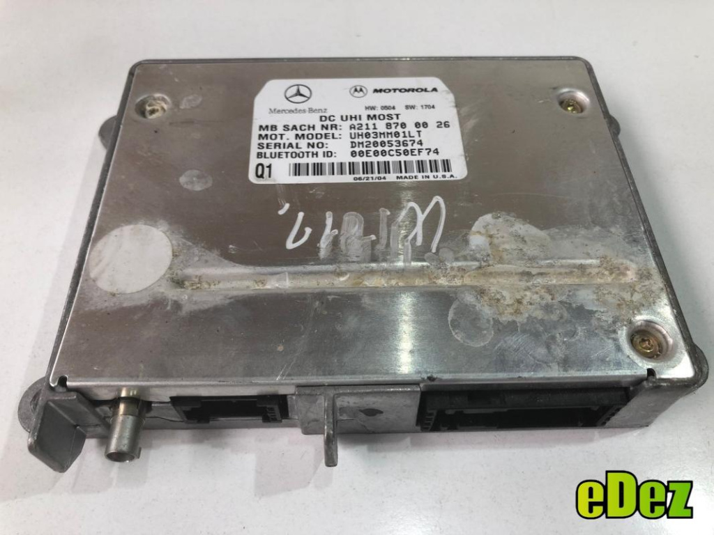 Modul bluetooth Mercedes E-Class (2002-2008) [W211] a2118700026