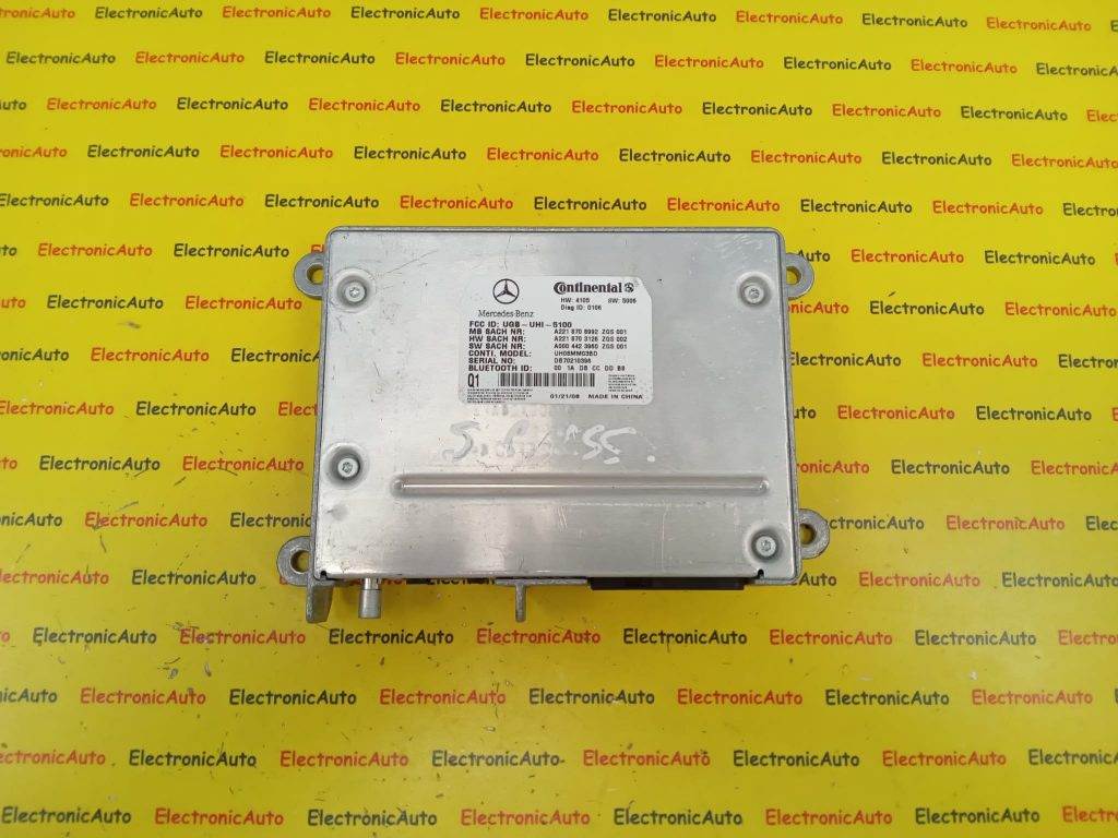 Modul bluetooth Mercedes W221 A2218708992, A2218703126