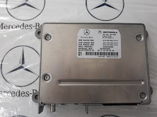 MODUL BLUETOOTH MERCEDES W221 cod A2168206526 Motorola