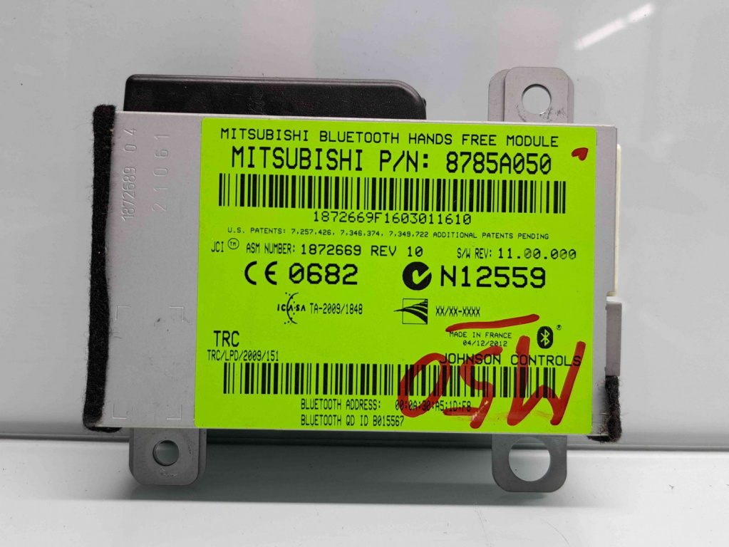 Modul bluetooth MITSUBISHI ASX (GA) [Fabr 2010-2020] 8785A050