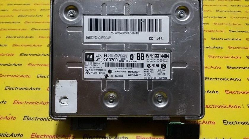 Modul Bluetooth Opel Astra 366821429, 36 682 1429