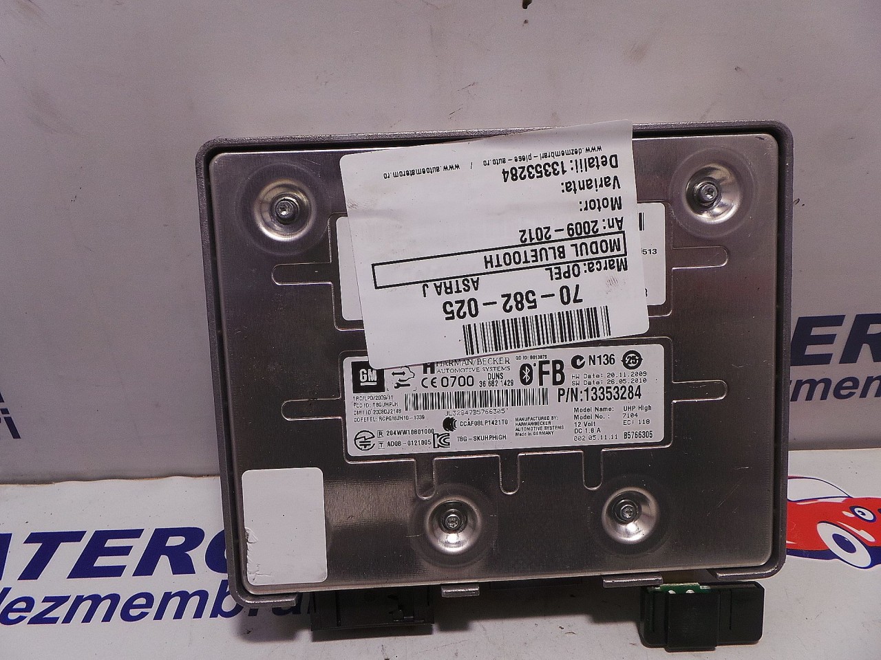 MODUL BLUETOOTH OPEL ASTRA J - - (2009 2