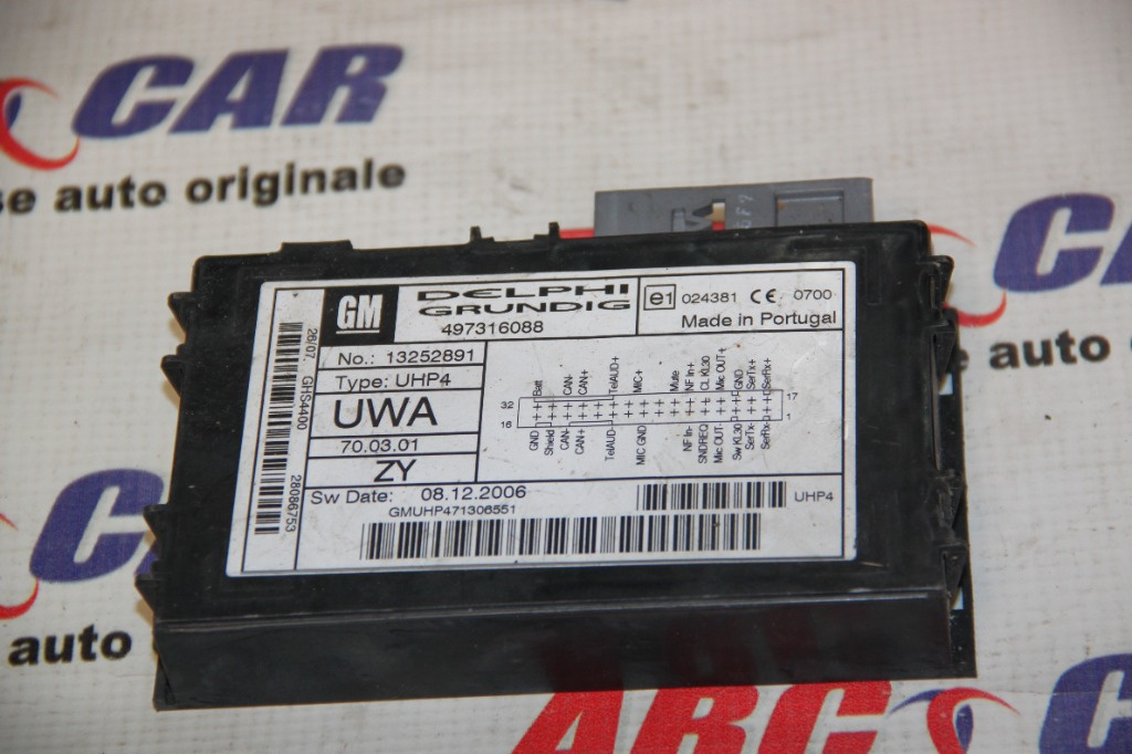 Modul bluetooth Opel Zafira B 2006-2014 13252891