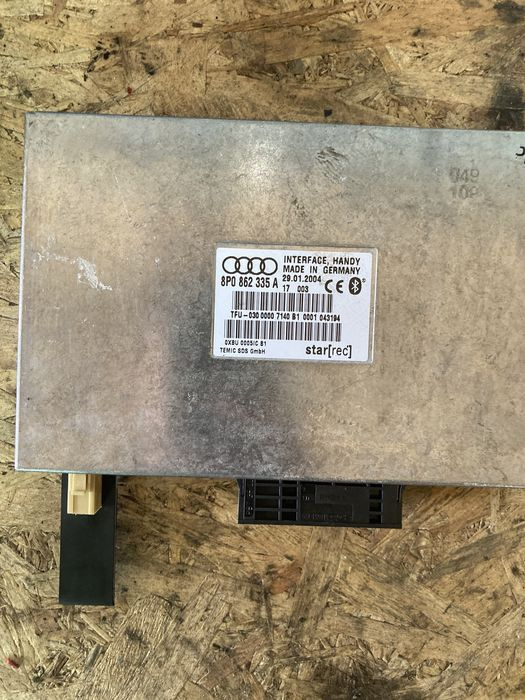 Modul Bluetooth Original Audi A4 B6 B7 A6 A8 Q7 Cod 4E0910336F 8P0862335A