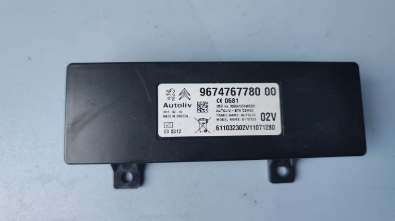 Modul bluetooth Peugeot 508 SW 2.2 HDI 4HL 2012 Cod : 9674767780