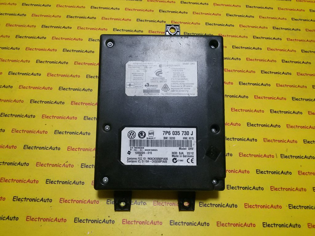 Modul Bluetooth Premium Passat Skoda 7P6 035 730 J, 7P6035730J
