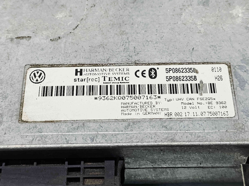 Modul bluetooth Seat Leon (1P1) [Fabr 2005-2011] 5P0862335B