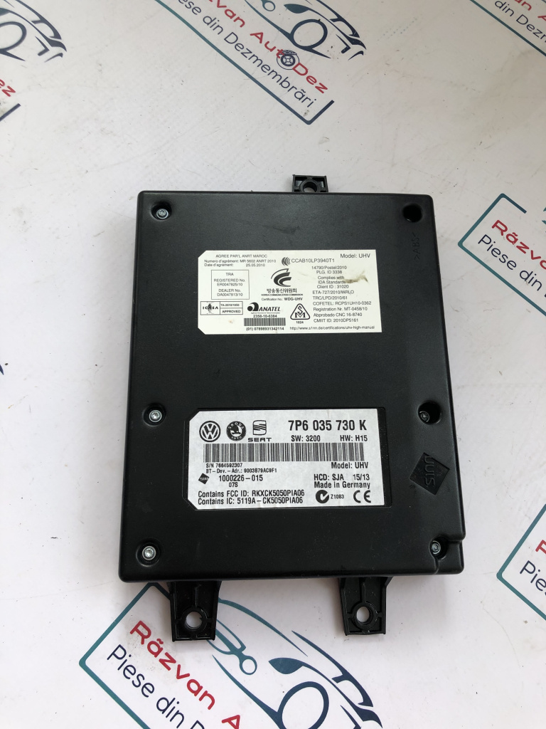 Modul bluetooth Skoda RAPID 2015, 7P6035730K