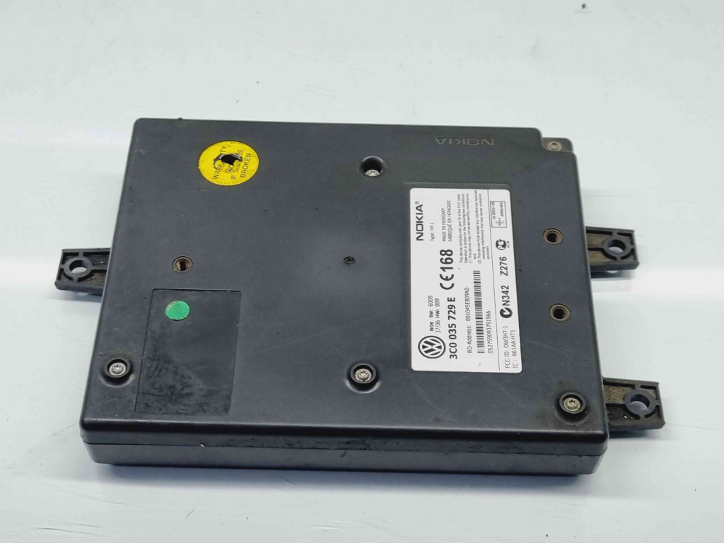 Modul bluetooth Volkswagen Passat B6 (3C2) [Fabr 2005-2010] 3C0035729E