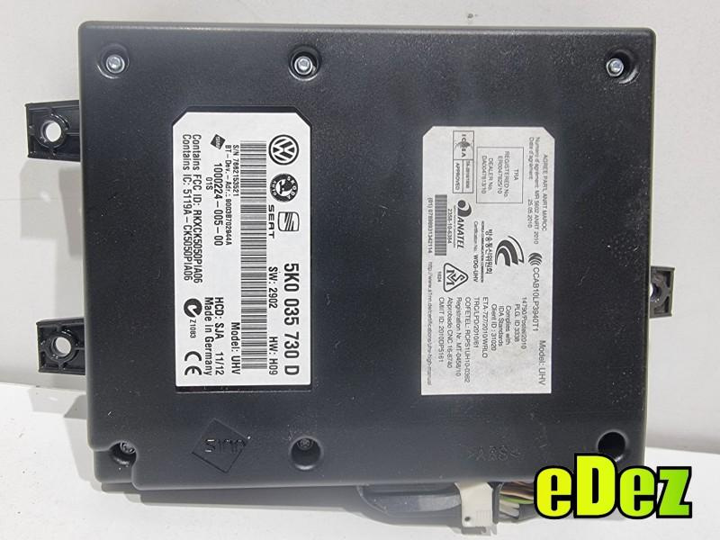 Modul bluetooth Volkswagen Passat B7 (2010-2014) 5K0035730D