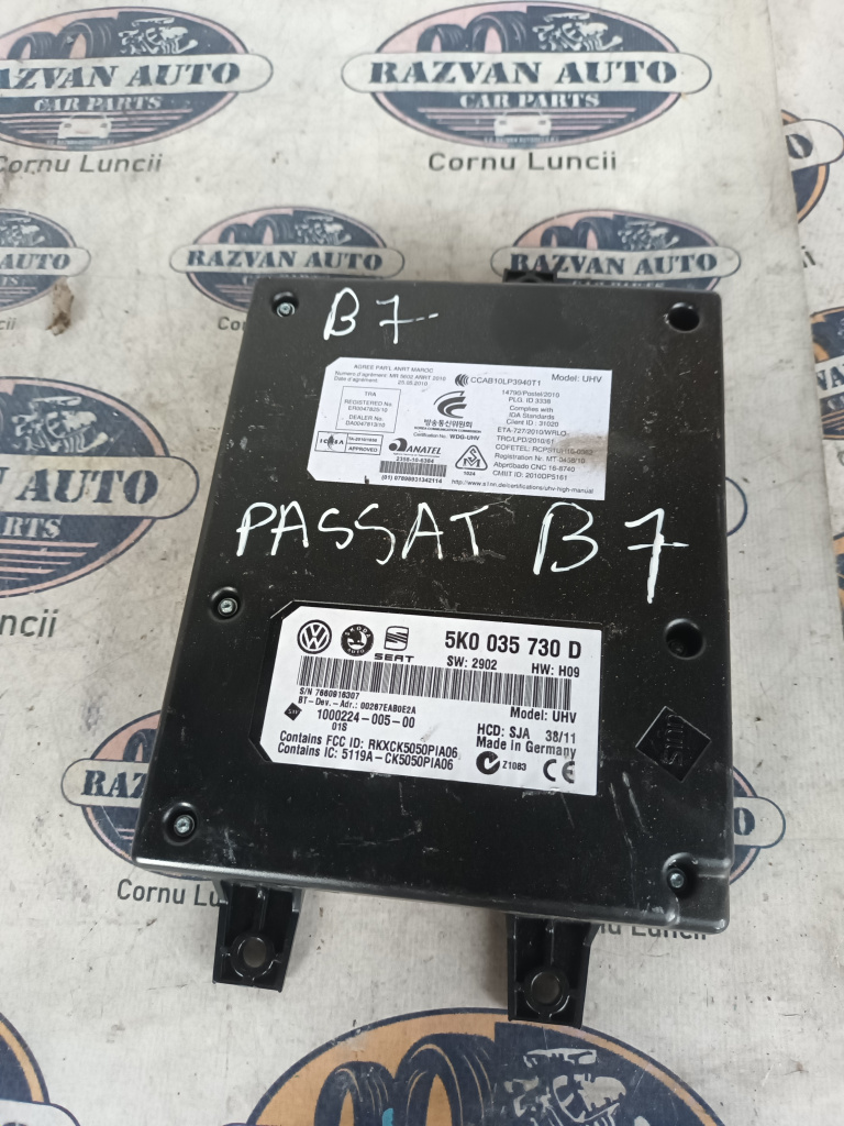 Modul bluetooth Volkswagen Passat B7 2011, 5K0035730D