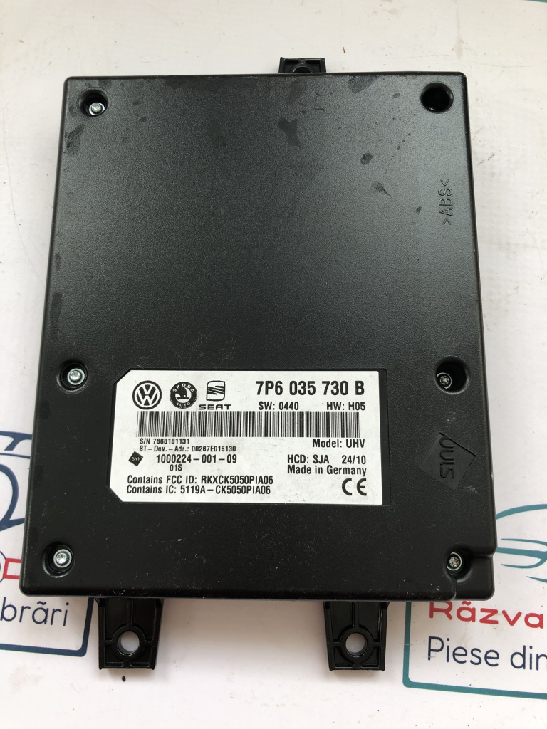 Modul bluetooth Volkswagen Passat CC 2010, 7P6035730B
